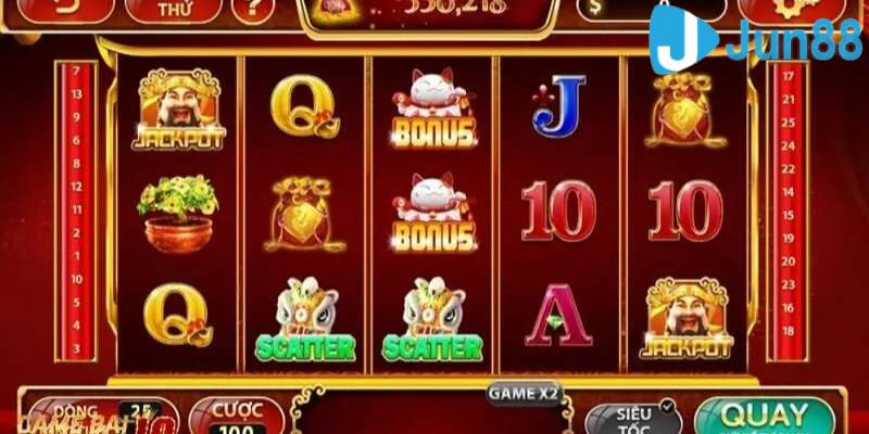 Cách đặt cược slot game hiệu quả tại nhà cái Jun88 cho newbie