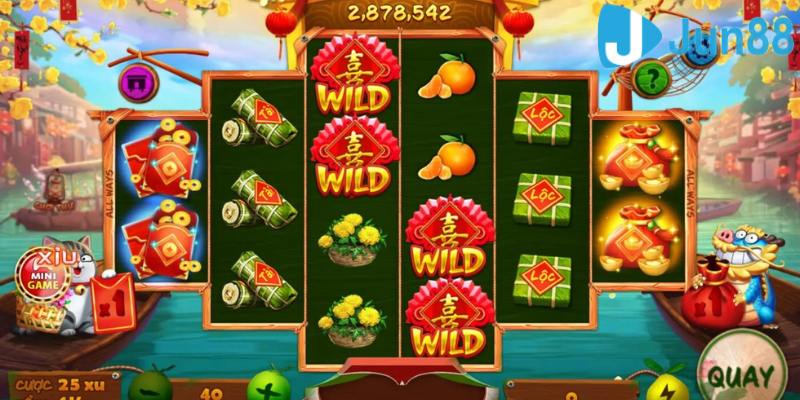 Nội dung giới thiệu về slot game Sắc Xuân Chợ Tết